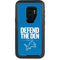 NFL Detroit Lions Team Motto Otterbox Defender Galaxy Skin